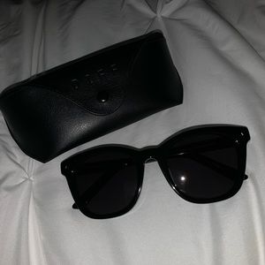 Diff Black Sunglasses